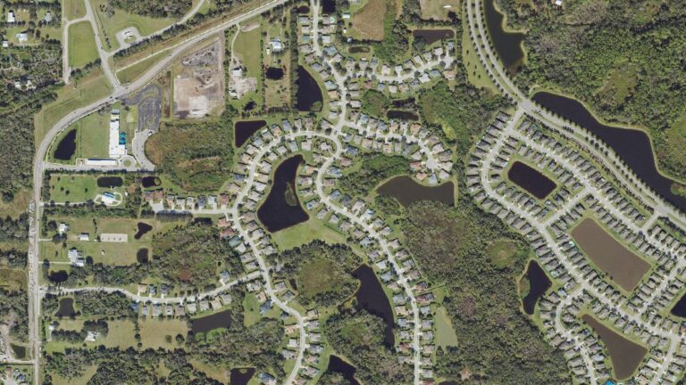 Aerial view of Ancient Oaks, Parrish, Florida