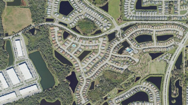 Aerial view of Arbor Grande at Lakewood Ranch, Florida