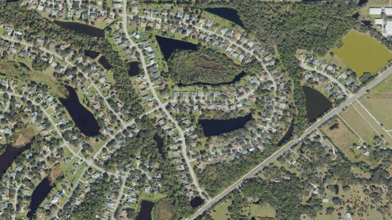 Aerial view of Country Creek, Bradenton, Florida