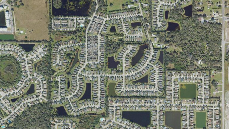 Aerial view of Forest Creek, Parrish, Florida