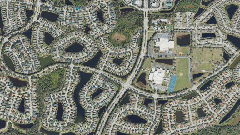 Aerial view of Greenbrook at Lakewood Ranch, Florida