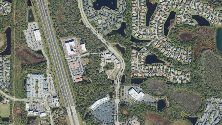 Aerial view of Hidden Creek at Lakewood Ranch, Florida