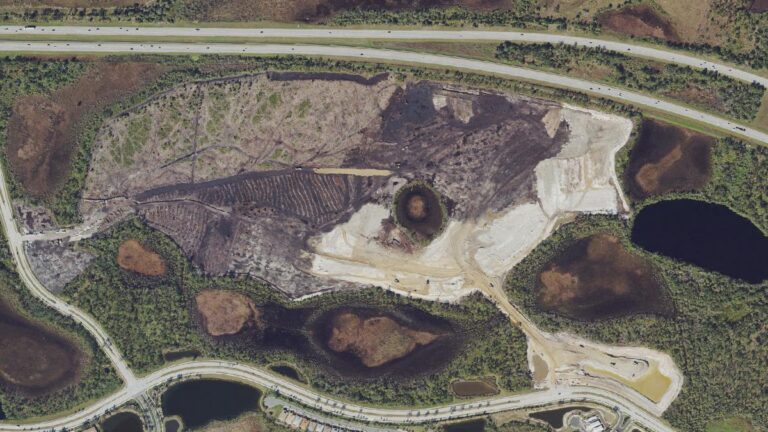 Aerial view of Arbor Oaks in North Port