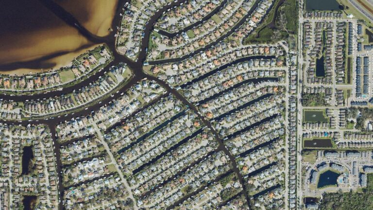 Aerial view of Riverdale, Bradenton, Florida