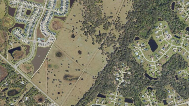 Aerial view of Riversong, Parrish, Florida