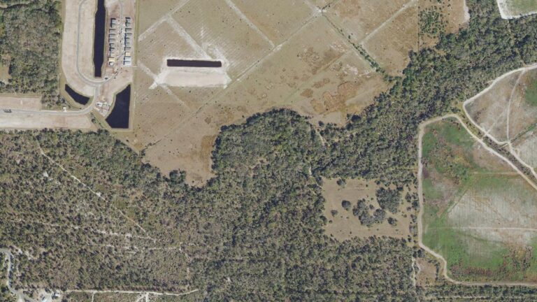 Aerial view of Rye Crossing, Parrish, Florida