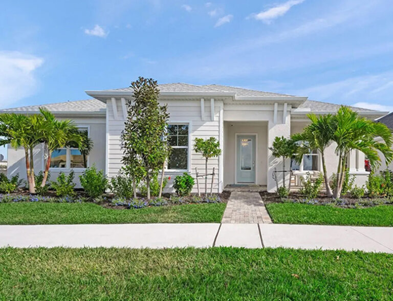 Coastal style new home by Cardel Homes at SeaFlower, Bradenton, Florida