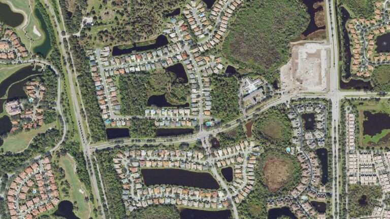 Aerial view of Stonebridge, Palmer Ranch, Florida