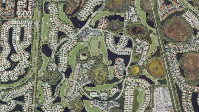 Aerial view of Stoneybrook Golf & Country Club, Palmer Ranch, Florida
