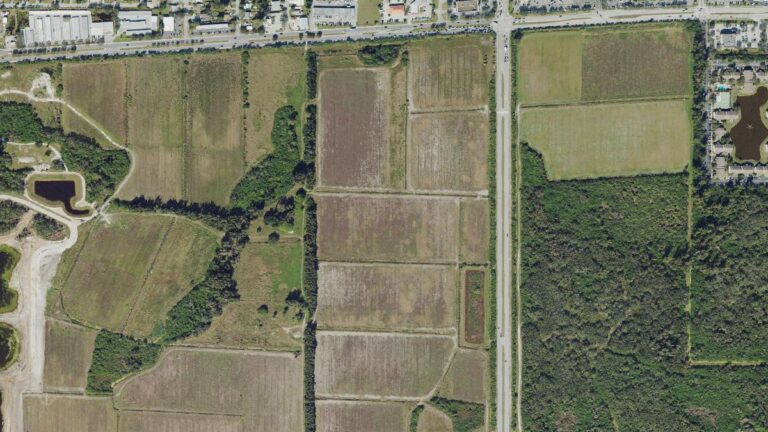 Aerial view of SeaFlower : Bungalow Homes in Bradenton