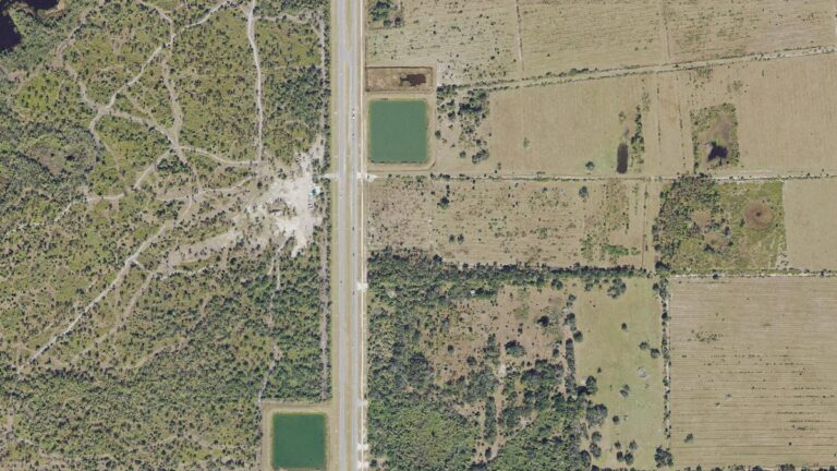 Aerial view of Esplanade at Starling in Punta Gorda